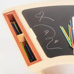 Pupitre Curvo MDF - El Arca del Juguete