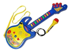 Guitarra C/ Microfono 8 Melodias Y Luces - comprar online