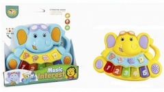 Piano Musical Animalitos C/ Luces Sonido - tienda online