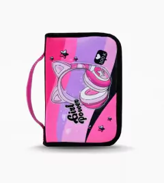 Cartuchera Desplegable Girl Music Power Auriculares Footy