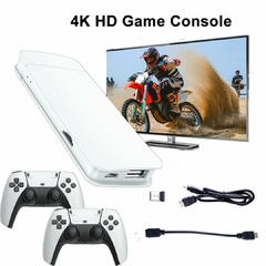 Consola Juegos Retro Game Stick Emulador 3D 8k 64Gb Tarjerta - El Arca del Juguete