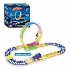 Pista Luminosa Track King 360° 24 Pz - El Arca del Juguete