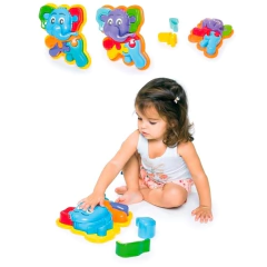 Puzzle Elefante 3D Calesita - comprar online