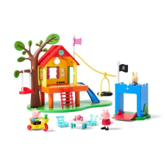 Peppa Pig Casa Del Árbol Treehouse Y Geoges Fort en internet