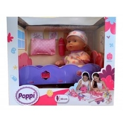 Bebe Poppi Con Silla Para Comer - El Arca del Juguete
