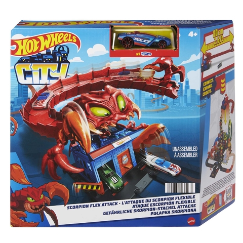 Hot Wheels City Scorpion Flex Attack Nemesis