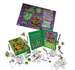 Valija De Arte Tortugas Ninja Tapimovil