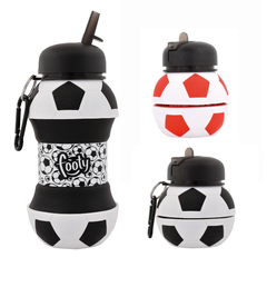 Botellita de Silicona Flexible Pelota Footy
