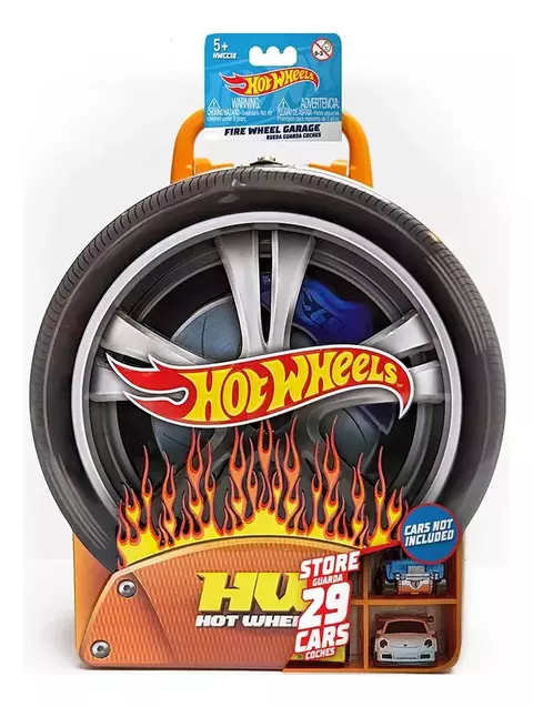 Valija Guarda Autos Metálico Hot Wheels Rueda 29 Autos