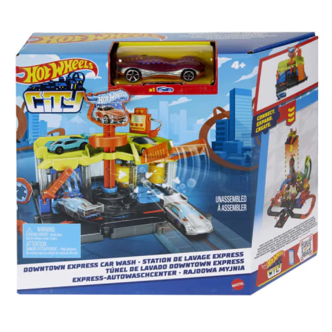 Hot Wheels City Autolavado Express
