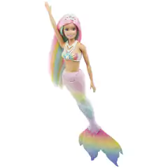 Imagen de Barbie Sirena Cambia De Color Dreamtopia