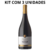 VINHO CHILENO TARAPACA PINOT NOIR RESERVA 750ML KIT COM 3 - loja online