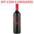 VINHO U UNDURRAGA VALLE CENTRAL RED BLEND 750ML TINTO KIT C/6 - loja online