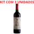 Imagem do VINHO FRANCES FRANC BEAUSEJOUR BORDEAUX 750ML TINTO KIT C/3