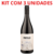 VINHO ARGENTINO PORTILLO V UCO PINOT NOIR 750ML TINTO KIT COM 3 - Click Bebidas