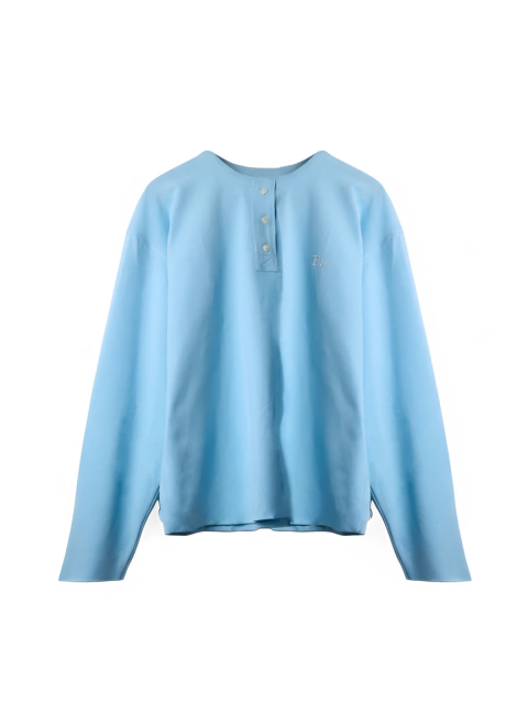 Polo Henley Light Blue - comprar online