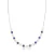 Colar Choker Olho Grego Fixo Azul Escuro - comprar online