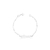 Pulseira Chapa Infantil Moldura Com Nome - comprar online