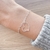 Pulseira Coração Pendurado - comprar online