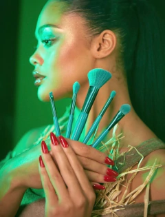 **PRE ORDEN** KYLIE COSMETICS - WIZARD OF OZ BRUSH SET + VELVET POUCH - comprar en línea