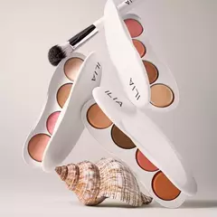 **PRE ORDEN** ILIA- The Ethereal Baked Face Palette - Long-Wear Bronzer, Highlighter & Blush
