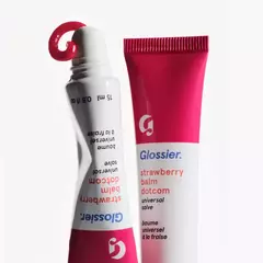 **PRE ORDEN** Glossier - Strawberry Balm Dotcom Lip Balm and Skin Salve
