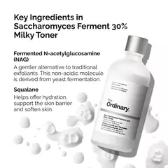 **PRE ORDEN** The Ordinary - Saccharomyces Ferment 30% Milky Toner en internet
