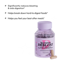 **PRE ORDEN**Lemme- Debloat Gummies - Gummies and Capsules / Gomitas o Capsulas para la digestión
