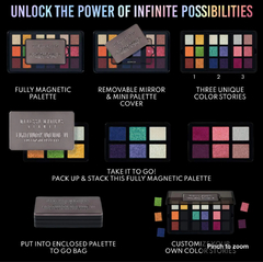 **PRE ORDEN** Danessa Myricks- LIGHTWORK VI The Freedom Palette: Magnetic, Customizable, Stackable Palette with Illuminating Pigments for Eye, Face & en internet