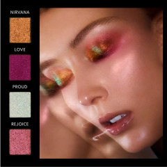 **PRE ORDEN** Danessa Myricks- LIGHTWORK VI The Freedom Palette: Magnetic, Customizable, Stackable Palette with Illuminating Pigments for Eye, Face & en internet
