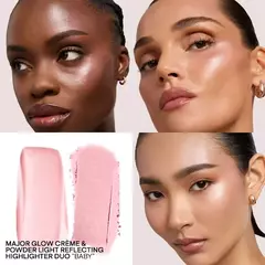**PRE ORDEN** PATRICK TA - Major Glow Crème & Powder Light Reflecting Translucent Highlighter Duo - tienda en línea