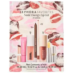 Sephora Favorites - Nude Energy Lip Kit Makeup Set **PRE ORDEN**