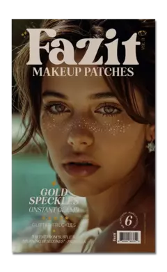**PRE ORDEN** Fazit- Gold Glitter Freckles Makeup Patches