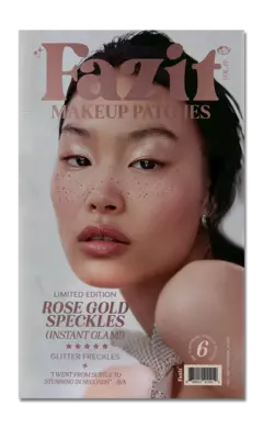 **PRE ORDEN** Fazit-Rose Gold Stardust Speckles Makeup Patches