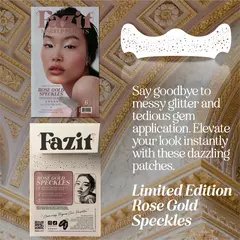 **PRE ORDEN** Fazit-Rose Gold Stardust Speckles Makeup Patches en internet