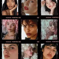 **PRE ORDEN** Fazit-Rose Gold Stardust Speckles Makeup Patches - Beauty Glam by Kar