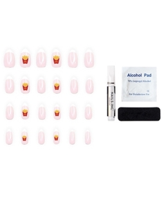 **PRE ORDEN** Nails.INC X McDonald's i speak french Press On Nails - comprar en línea