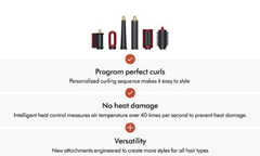 **PRE VENTA** Dyson- New Dyson Airwrap i.d.™ multi-styler and dryer Straight+Wavy (Red Velvet/Gold)
