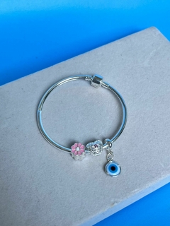 Bracelete Para Berloques Prata - Estrelar Acessórios