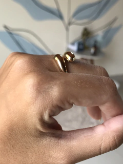 Anel Bold Regulável Ouro - comprar online