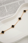 Choker Trevos Ouro