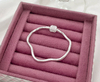 Pulseira Para Berloques com fecho Cravejado