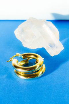 Argola ABS Dourada