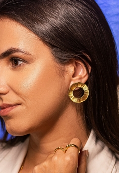 Brinco Círculo Ouro - comprar online