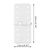 20 Peças de Dobradiça de Nylon 12x24mm para Aeromodelo - comprar online