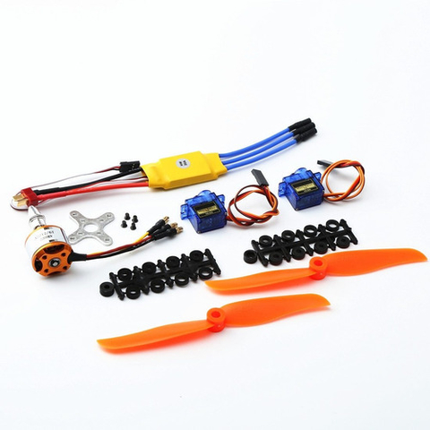 Kit Motor A2212 2200kv + Esc 30a + 2x Servos 9g + 2x Hélices