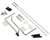 Kit Linkagem para Ailerons de Aeromodelo DUBRO 2-56 DUB101