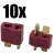 10 Pares - Conector Dean 2 Pinos T-conector