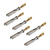 6x Peças Clevis Metal 3mm Com Haste Para Linkagem Pull Pull