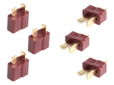 3 Pares - Conector Dean 2 Pinos T-conector